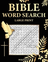 Bible Word search Large Print: 100 Extra Large Bible Word Search Puzzles B08JF16W3Q Book Cover