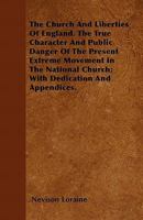 The Church and Liberties of England 1141792389 Book Cover