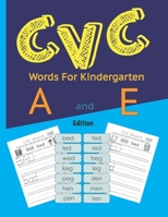 CVC Words For Kindergarten: A CVC Words Book B08J578FL7 Book Cover