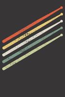 Notebook: Drums Drummer Drumsticks Drumset Vintage Retro Gift 1082545627 Book Cover