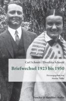 Briefwechsel 1923 Bis 1950 3428158458 Book Cover