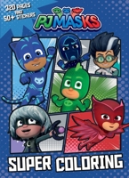 PJ Masks Super Coloring 0794443931 Book Cover