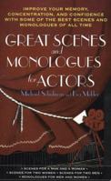 Great Scenes and Monologues for Actors 0312966547 Book Cover