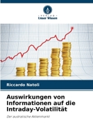 Auswirkungen von Informationen auf die Intraday-Volatilität (German Edition) 6209857175 Book Cover