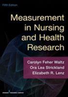 Measurement In Nursing And Health Research 0826105076 Book Cover