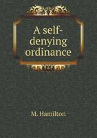 A Self-Denying Ordinance 1117878260 Book Cover