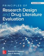 Principles of Research Design and Drug Literature Evaluation, Second Edition 1260441784 Book Cover