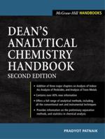 Dean's Analytical Chemistry Handbook (McGraw-Hill Handbooks) 0071410600 Book Cover