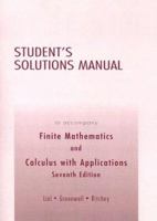 Students Solutions Manual to Accompany Finite Mathematics and Calculus with Applications: Seventh Edition 0321228243 Book Cover