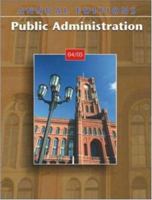 Annual Editions: Public Administration 04/05 0072949538 Book Cover