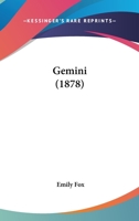 Gemini. 0548568715 Book Cover