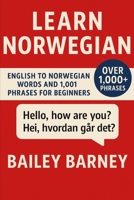 Learn Norwegian: English to Norwegian Words and 1,001 Phrases for Beginners B0G64QGK47 Book Cover