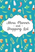 Menu Planner and Shopping List: Grocery Lists with Menu Planner (Organize My Home) 1695869788 Book Cover