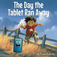The Day the Tablet Ran Away: A Funny Screen-Free Rhyming Picture Book About Imagination and Outdoor Play (Ages 4-7) B0H8JDYMMX Book Cover