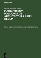 Commentariorum partem priorem tenens 3112361156 Book Cover