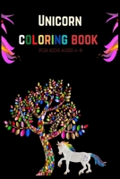 Unicorn coloring book for kids ages 4-8: A Fun Kid Workbook Game For Learning, Coloring, Dot To Dot, Mazes, Word Search and More B08HW4F4PH Book Cover