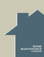 Home Maintenance Log Book: Organize, Schedule, Journal, Planner for Home Maintenance, Repairs and Upgrades | 6 Years of Record Keeping, Checklists, Wishlists | Annual Seasonal Monthly 1699497648 Book Cover