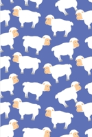 Cute Sheep Pattern: Lined Notebook Journal - For Sheep Lovers Animal Enthusiasts - Novelty Themed Gifts 169533146X Book Cover