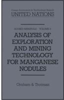Analysis of Exploration and Mining Technology for Manganese Nodules 9401089809 Book Cover