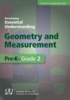 Developing Essential Understanding of Geometry and Measurement for Teaching Mathematics in Prekindergarten-Grade 2 0873536657 Book Cover