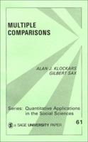 Multiple Comparisons (Quantitative Applications in the Social Sciences) 0803920512 Book Cover