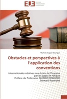 Obstacles et perspectives à l’application des conventions: internationales relatives aux droits de l’homme par les juges en Afrique Préface du ... (Omn.Univ.Europ.) 6131581312 Book Cover