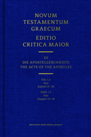 Novum Testamentum Graecum Ecm Part 1.2: Chapters 15-28 1683071441 Book Cover