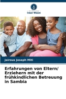 Erfahrungen von Eltern/ Erziehern mit der frühkindlichen Betreuung in Sambia (German Edition) 6209075819 Book Cover
