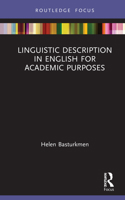 Linguistic Description in English for Academic Purposes 0815395795 Book Cover