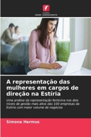 A representação das mulheres em cargos de direção na Estíria (Portuguese Edition) 663001880X Book Cover