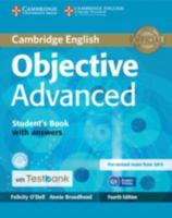 Objective Advanced Student's Book with Answers with CD-ROM with Testbank 1107542359 Book Cover