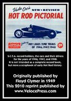 Veda Orr's New Revised Hot Rod Pictorial 1588501531 Book Cover