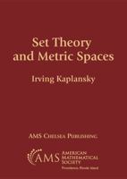 Set Theory and Metric Spaces 0828402981 Book Cover