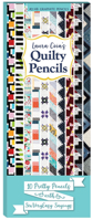 Laura Coia’s Quilty Pencils: 10 Pretty Pencils with SewVeryEasy Sayings 1644030160 Book Cover