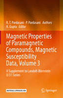 Magnetic Properties of Paramagnetic Compounds, Magnetic Susceptibility Data, Volume 3: A Supplement to Landolt-Börnstein II/31 Series 3662624699 Book Cover