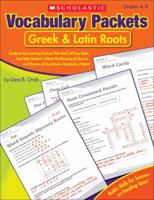 Vocabulary Packets: No More Overused Words: Ready-to-Go Learning Packets That Teach 150 Robust Words to Improve Students’ Ability to Elaborate and Write Precisely 0545124123 Book Cover