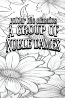 Color Your Own Cover of Thomas Hardy's A Group of Noble Dames (Enhance a Beloved Classic Book and Create a Work of Art) B0CP8M7N6P Book Cover