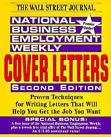 National Business Employment Weekly Cover Letters (National Business Employment Weekly Premier Guides) 0471156493 Book Cover