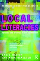 Local Literacies: Reading and Writing in One Community 0415171504 Book Cover