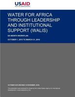 Water for Africa through Leadership and Institutional Support (WALIS) 1535306165 Book Cover