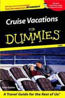Cruise Vacations For Dummies 2003 076455459X Book Cover
