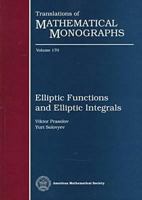 Elliptic Functions and Elliptic Integrals (Translations of Mathematical Monographs) 0821805878 Book Cover