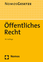 Offentliches Recht: Textsammlung - Rechtsstand: 20. August 2020 3848772035 Book Cover