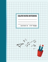 Graph Paper Notebook 1 cm: Coordinate Paper, Squared Graphing Composition Notebook, 1 cm Squares Quad Ruled Notebook 168649730X Book Cover