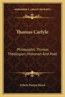 Thomas Carlyle 1146096658 Book Cover