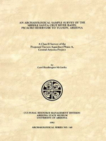 An Archaeological Sample Survey of the Middle Santa Cruz River Basin, Picacho Reservoir to Tucson, Arizona: A Class II Survey of the Proposed Tucson A 1889747203 Book Cover