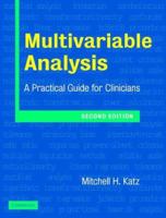 Multivariable Analysis: A Practical Guide for Clinicians 052154985X Book Cover