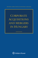 Corporate Acquisitions and Mergers in Hungary 9403530987 Book Cover