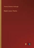 Maple Leave. Poems 338535935X Book Cover