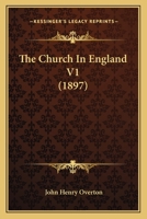 The Church In England V1 1120737451 Book Cover